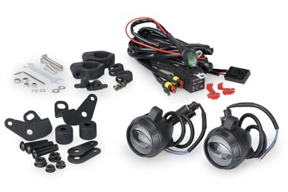 Puig Auxiliaires Beam 2.0 Schwarz Scheinwerfer Ref : PUI02804A / 22153N BMW 1300 R 1300 GS - 2023 - 2026