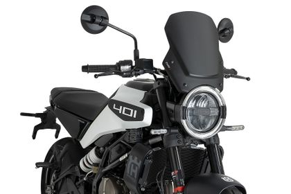 Puig Sport Zwart mat Windscherm