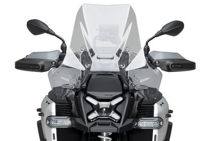 Puig Frontale Extended Fumé claire Moto deflector