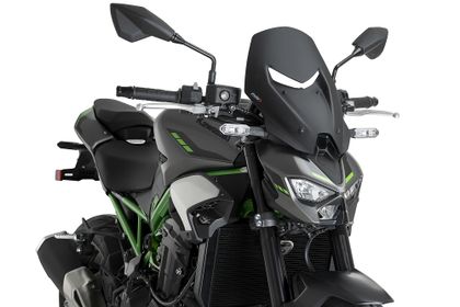Puig Matte Zwart Touring Windscherm
