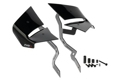 Puig D12 Black Lateral fins Ref : PUI02991A / 22472N 