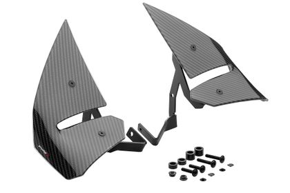 Puig D12 Carbon appearance Lateral fins Ref : PUI03037A / 22604C 