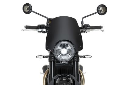 Puig Sport Matte Zwart Windscherm