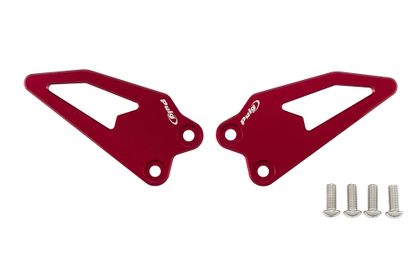 Puig PLAQUES TALON Rood Voetplaat