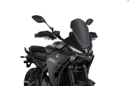Puig Sport Matte Zwart Windscherm
