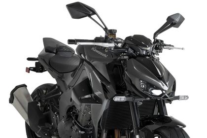 Puig D12 Matte Black Front Fenders