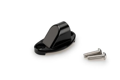 Puig am Verkleidung Schwarz LINKER SEITENFUSS Spiegeladapter