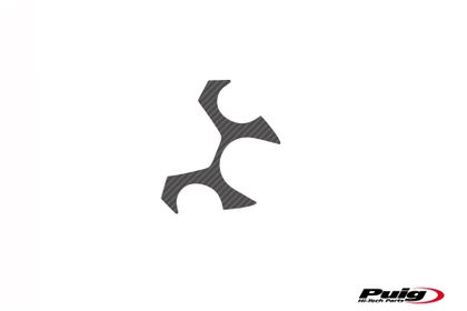 Protection té de fourche Puig Xtreme Apparence carbone Ref : PUI03369A / 4975C 