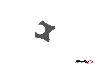 Protection té de fourche Puig Xtreme Apparence carbone Ref : PUI03381A / 5187C 