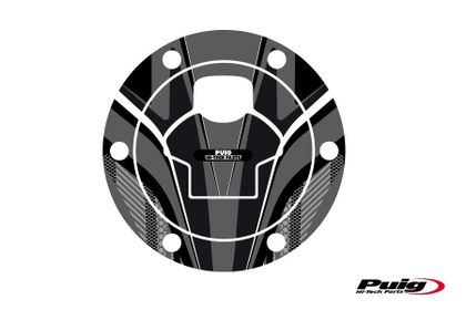 Protection bouchon de réservoir Puig Radikal Gray