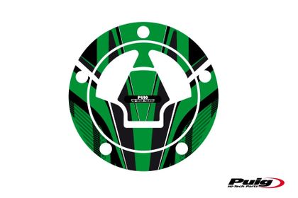 Puig Radikal Vert Tank cap protection
