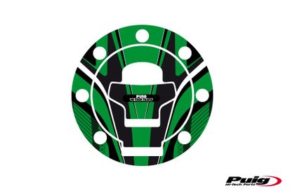 Protection bouchon de réservoir Puig Radikal Vert