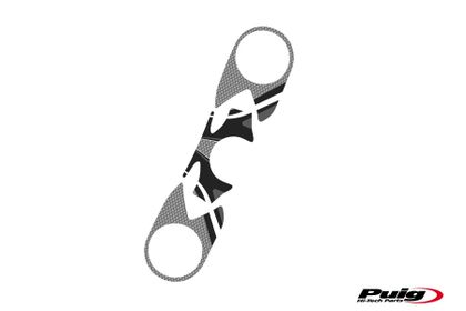 Protection té de fourche Puig Radikal Gray Ref : PUI03547A / 6951U KAWASAKI 636 NINJA ZX-6 R (ZX636C) - 2005 - 2006