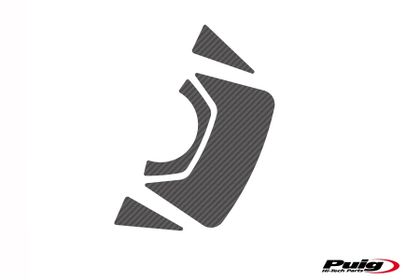 Protection té de fourche Puig Xtreme Apparence carbone