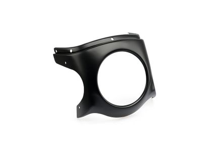Puig Carénage 180 mm - CV8 Variant 2 Mat zwart Vorkplaten Universeel