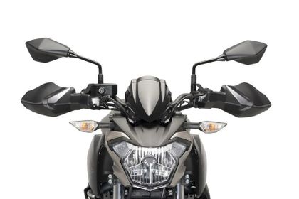 Puig Matte Zwarte Moto Handbeschermers Ref: PUI03809A / 9398J 