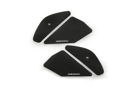 Puig seitlich Schwarz Tankpad