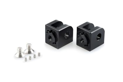 Adaptateur repose pied Puig réglable pilote Noire