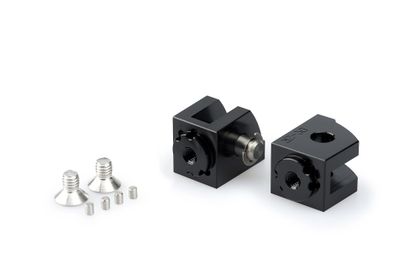 Adaptateur repose pied Puig réglable pilote Noire