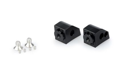 Adaptateur repose pied Puig réglable passager Noire Ref : PUI04083A / 20252N 