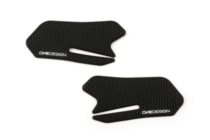 Puig seitliche Schwarze Tankpad Ref : PUI04176A / 20743N DUCATI 955 PANIGALE V2 - 2021 - 2024