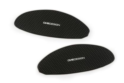 Puig seitlich Schwarz Tankpad