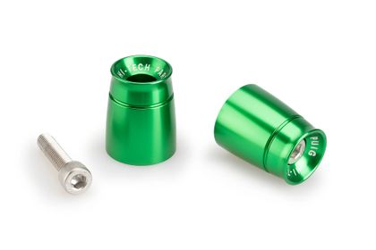 Extremidades do guiador Puig Sport Verde Ref.: PUI04223A / 21008V 