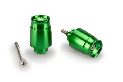 Extremidades do guiador Puig Sport Verde