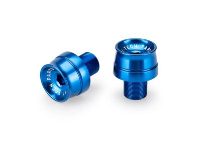 Extremidades do guiador Puig Speed Argent