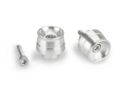 Extremidades do guiador Puig Speed Argent