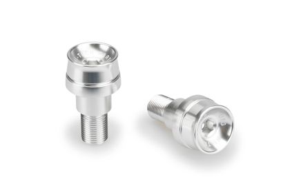 Extremidades do guiador Puig Speed Argent