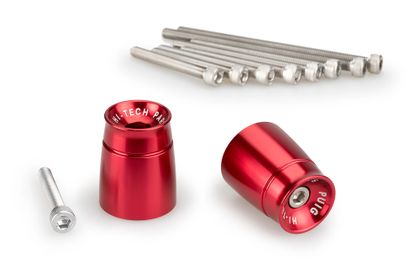 Extremidades do guiador Puig Sport Vermelho