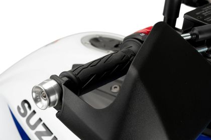 Extremidades do guiador Puig Speed Argent