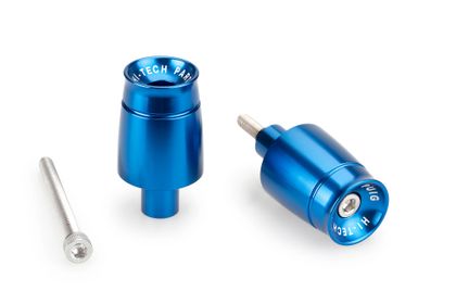 Extremidades do guiador Puig Sport Azul
