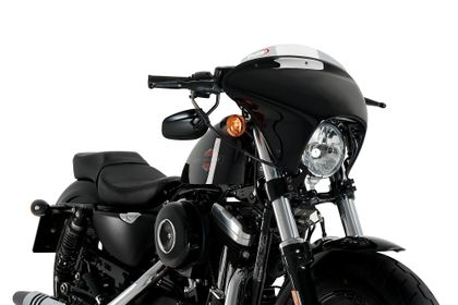 Puig Batwing SML Sport Rauch klar Gabelplatten Ref : PUI04336A / 21055H HARLEY DAVIDSON 1200 XL 1200 X SPORTSTER FORTY EIGHT - 2015 - 2020