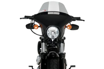 Puig Touring Batwing SML Rauchklar Gabelplatten Ref : PUI04338A / 21056H HARLEY DAVIDSON 1200 XL 1200 X SPORTSTER FORTY EIGHT - 2015 - 2020