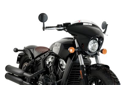 Puig Batwing SML Sport Rauch klar Gabelplatten Ref : PUI04344A / 21073H INDIAN 1130 SCOUT BOBBER - 2018 - 2025