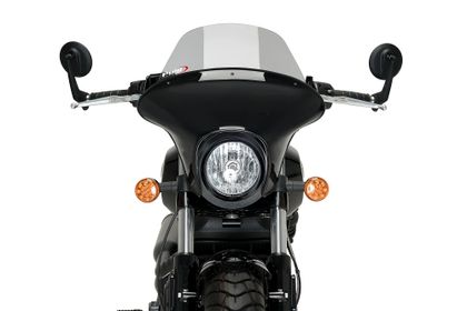 Puig Touring Batwing SML Rauchklar Gabelplatten Ref : PUI04346A / 21074H INDIAN 1130 SCOUT BOBBER - 2018 - 2025
