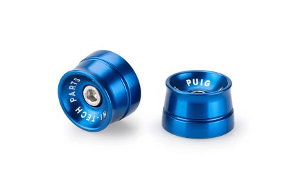 Extremidades do guiador Puig Speed Bleu