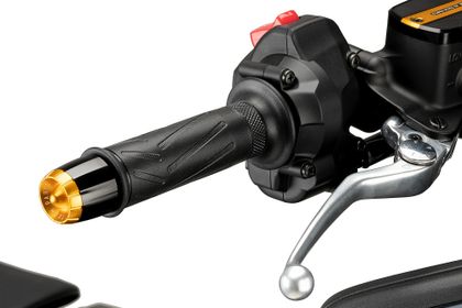 Extremidades do guiador Puig Thruster Noire
