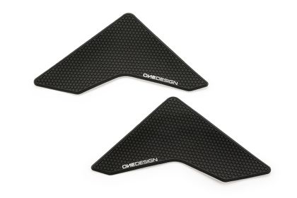 Puig seitliche Schwarze Tankpad Ref : PUI04424A / 21304N HONDA 1100 CRF 1100 L AFRICA TWIN ADVENTURE SPORTS ABS - 2020 - 2023