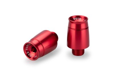 Extremidades do guiador Puig Sport Vermelho