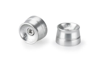 Extremidades do guiador Puig Speed Argent