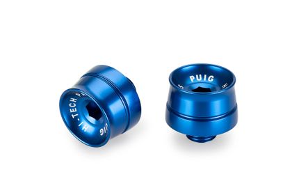 Extremidades do guiador Puig Speed Bleu