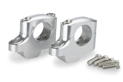 Puig Pullback Zilver Hoogte 20mm diameter 32mm br Achter 16mm Stuurklemmen