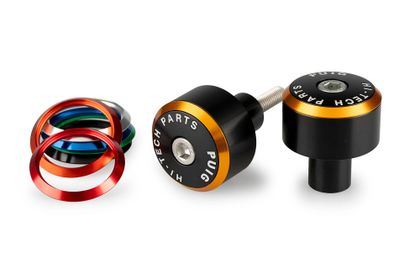 Extremidades do guiador Puig Balance Noire