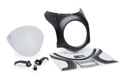 Puig Semi - Verkleidung Transparent Windschutz