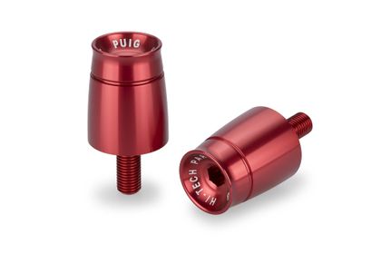 Extremidades do guiador Puig Sport Vermelho