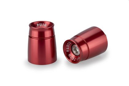 Extremidades do guiador Puig Sport Vermelho
