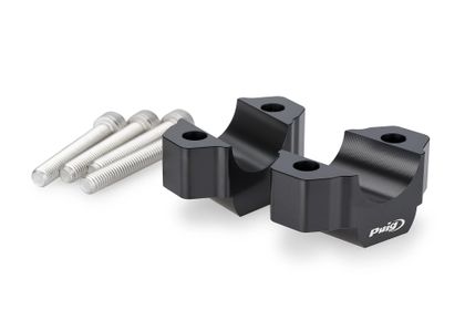 Puig Zwart Hoogte 20mm Stuurklemmen